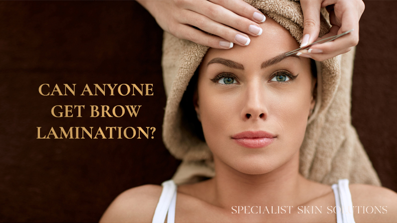 Can anyone get brow lamination?